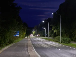 street lighting benefit--Improving safety