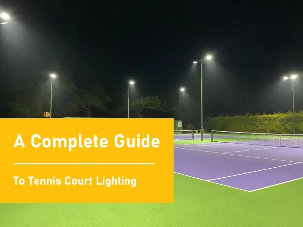 tennis court lighting