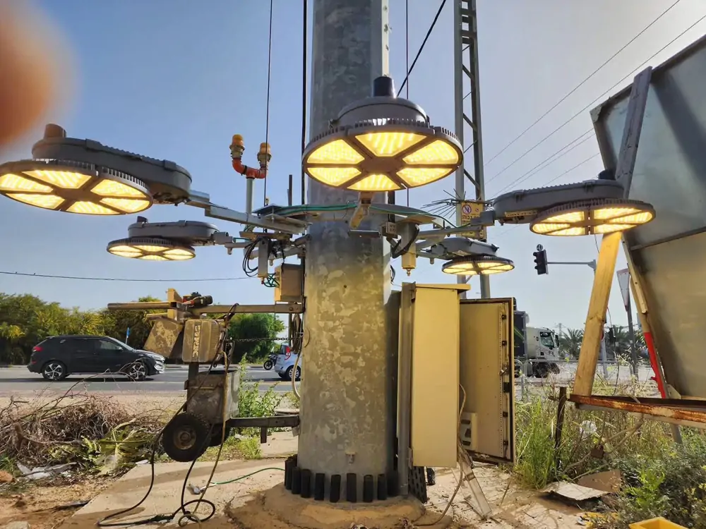 led_high_mast_light_application led high mast light application